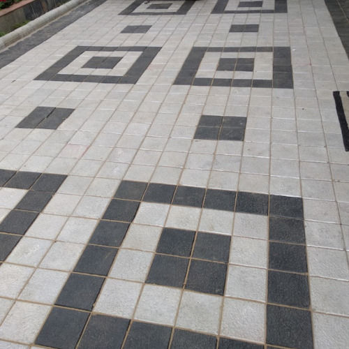 Heavy-Duty High Strength Solid Porosity Square Shape Cement Paving Bricks