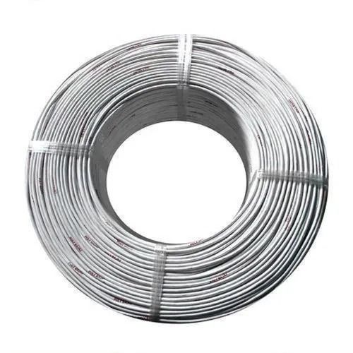 White 6mm Rtc Kisan Aluminium Wire