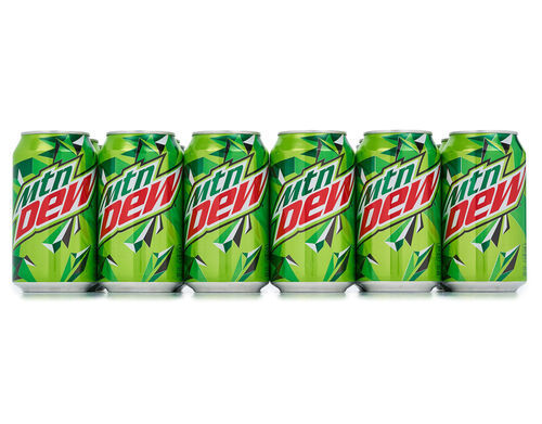 300ml Mountain Dew Soft Drink Can