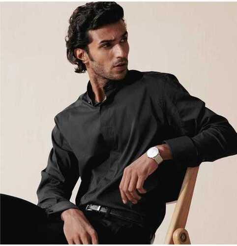 Black Formal Shirts For Mens