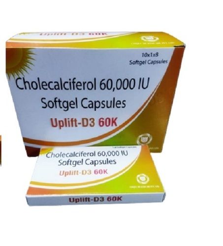 Uplift D3 60K Cholecalciferol Capsules