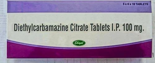 Diethylcarbamazine Citrate Tablets I.P.100 Mg