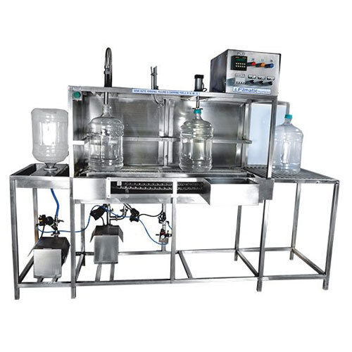 Jar Filling Machine - Stainless Steel SS316L & SS304, 220V Single Phase | High Performance, ECO Friendly, Low Noise, Lower Energy Consumption, Up to 100 JPH