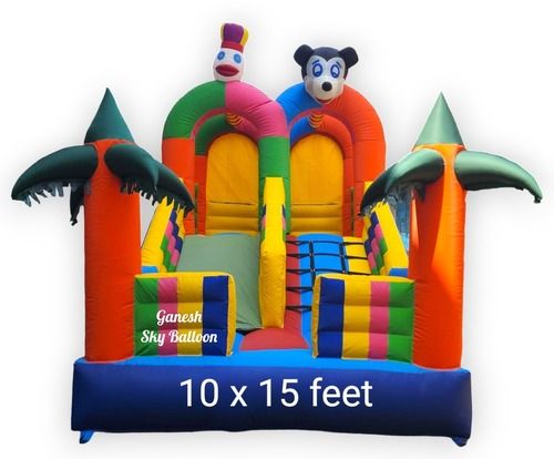 10x15 Feet PVC Outdoor Slide Bouncy