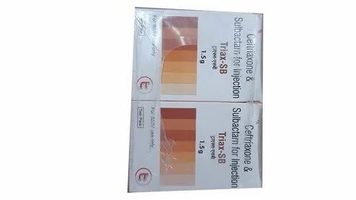 Ceftriaxone Sulbactam Injection - 1.5mg Dosage, Prescription Required for Hospital and Clinical Use, Store in Cool and Dry Place