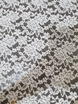 Cotton Knitted Fabric - New, Machine Made, Plain White | For Garments Industry, Premium Cotton Quality