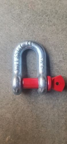 Silver D Shackle