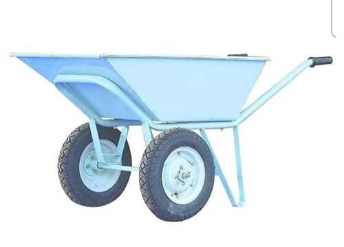 Hand Wheelbarrow - Iron Construction, 50-100 Kg Capacity | Matte Finish, Color Plated, Multi Color Design