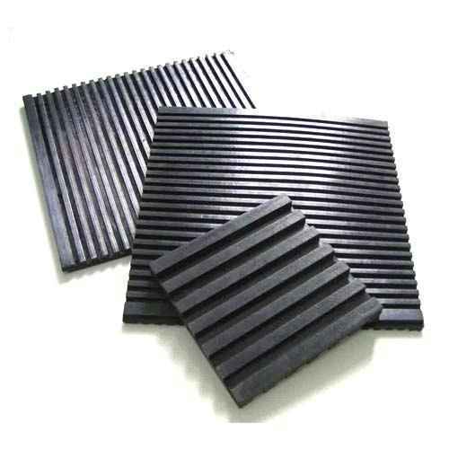 Industrial Black Rubber Pads