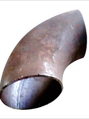 Mild Steel 90 Degree Elbow - Industrial Grade, Rust Free and Corrosion Resistant | Silver and Grey Finish, Durable MS Material