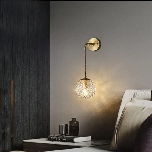 Gold Nicholas Led Wall Lamp
