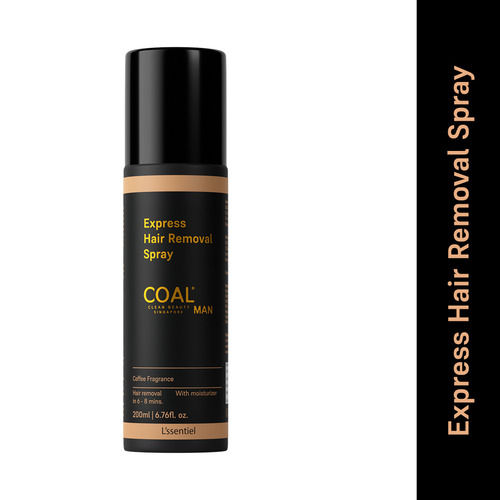 White Coal Clean Beauty Express Hair Removal Spray For Men