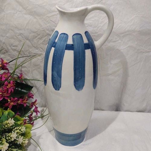 Decorative Hand Painted Beaken Tall Vase