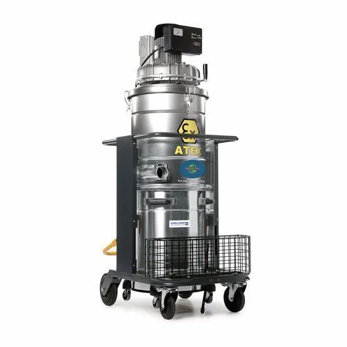 Heavy Duty Vacuum Cleaner - Inox 304 Tank, 75 Ltr Capacity, 330 m3/h Air Flow | 3 K Power, IP54 Protection, Single Phase Design