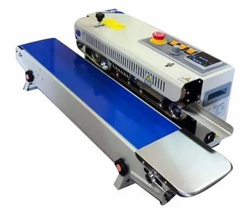 Horizontal Band Sealer Machine - 840x300 Mm Size, 10mm Sealing Width, 0-300°c Temperature Range | Excellent Performance, Trouble-free Operation, Automatic, 65w Electric Driven