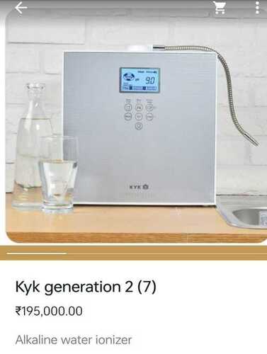 kyk generation 2 alkaline watwr ionizer