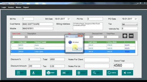 Retail Billing Software