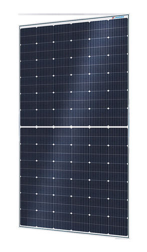 Solar Power Panel - Polycrystalline Silicon, 72 Cells, 21.50-32.50 V | Blue Color, 25-Year Warranty, Includes Mounting Structure and Battery Components