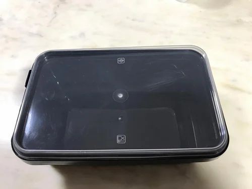 Rectangular Transparent Plastic Container