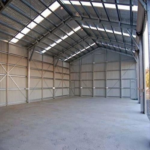 Factory Shed - Premium Stainless Steel, Grey Color Coating | Waterproof, Corrosion Resistance, Optimum Quality