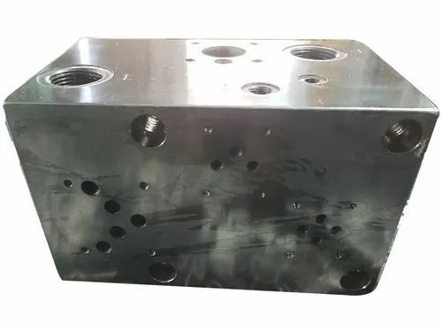 Mild Steel Hydraulic Manifold Block