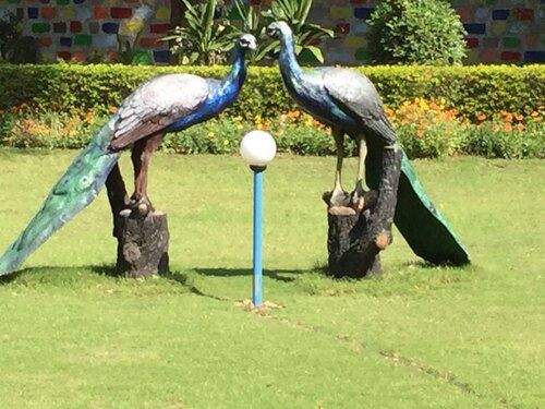 Peacock Frp Garden Statue