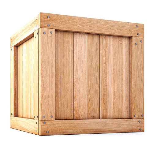 wooden boxes 