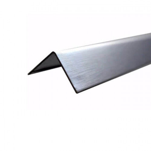 Aluminum Angle - Polished Finish, Long Life with Corrosion and Chemical Resistance, Silver Color