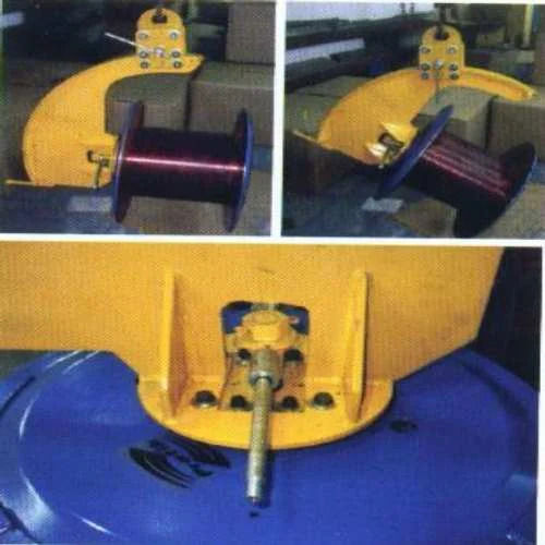 Yellow Hydraulic Coil Tilter