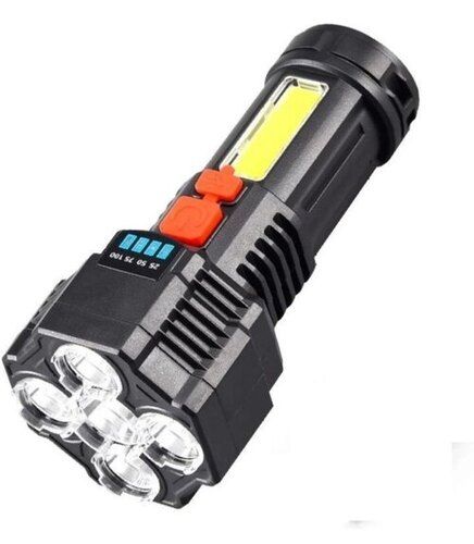 Plastic Led Torch Flashlight