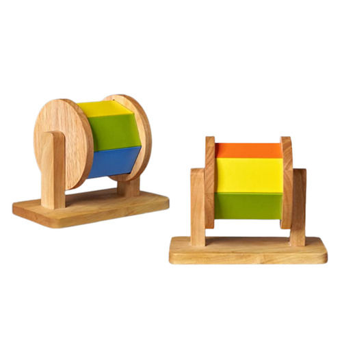 Rainbow Spinner Wooden Toy