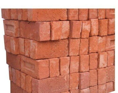 Red Bricks - Rectangular Solid Form | Fire Resistant, Water Resistant, Abrasion Resistant, Heat-Insulation