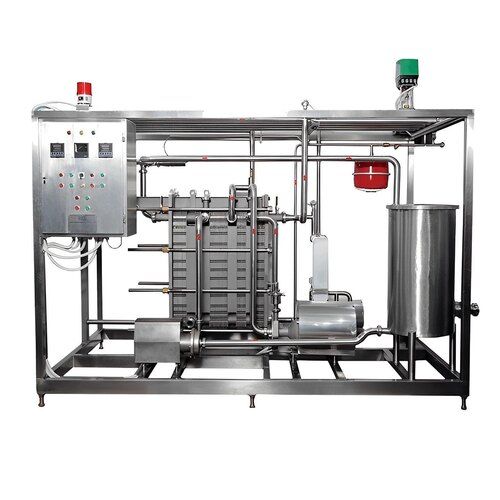 SS Milk Pasteurizer with Capacity of 2000 Liter/Day