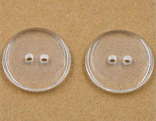 2 Hole Plastic Garment Button