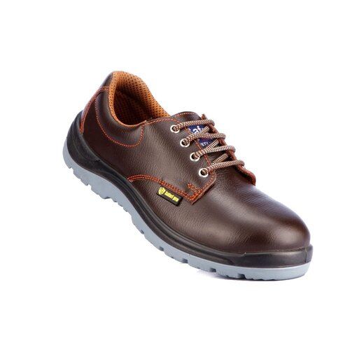Brown Leather Executive Safety Shoes at Best Price in New Delhi ...