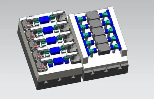 HMC Hydraulic Machining Fixture