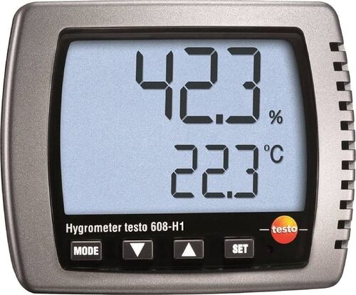 Digital Thermo Hygrometer - Continuous Indoor Climate Measurement | Ideal for Industrial Use, Various Sizes, Multiple Color Options, Tested for Quality Assurance