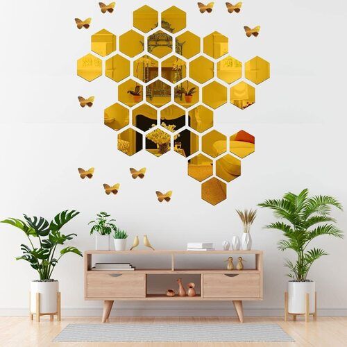 Acrylic Hexagone Mirror