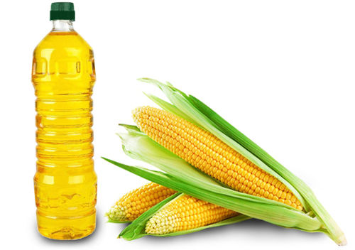 Refined Corn Oil - Organic, Light Yellow Glass Bottles | 100% Pure, High Quality Cooking Oil with 2-Year Shelf Life