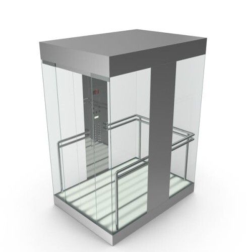 Glass Elevator Cabin