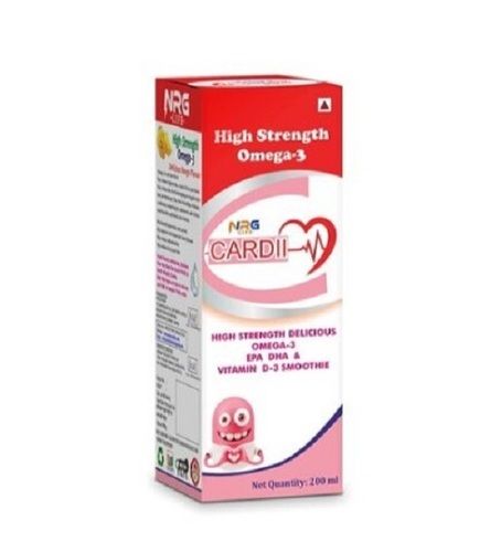 Nrg Life Cardii Omega 3 Syrup For Heart Health