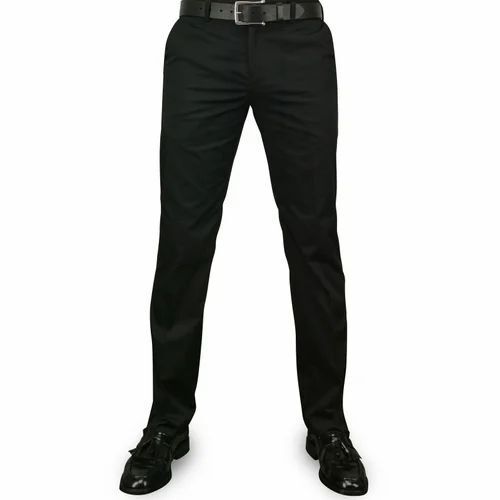 Men's Cotton Formal Black Pant, Size: 28-36 at Rs 300 in Ludhiana