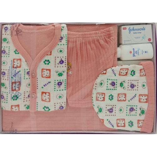 Kids Comfortable And Multicolor Cotton Baby Clothes Set
