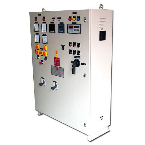 Power Factor Correction Panel - Metal Base, White Powder Coated Finish | Energy Efficient Control Box, Automatic Power Factor Management, Cost Saving Solution, Eco-Friendly Design