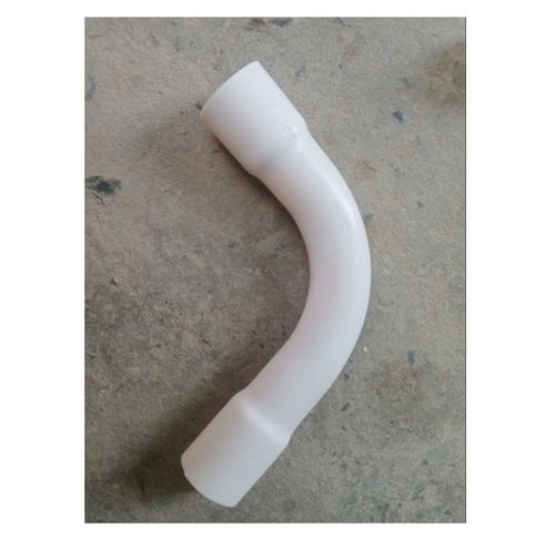 White PVC Bend