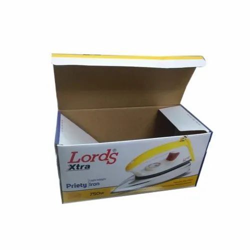 Rectangular Electronics Iron Packaging Boxes