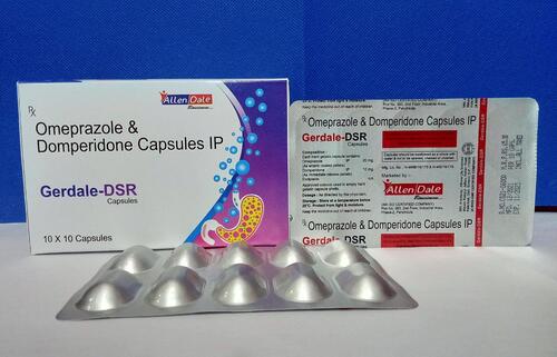 Omeprazole 20 Mg And Domperidone 10 Mg Capsules