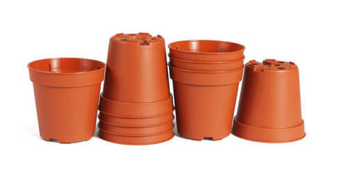 Crack Proof Plastic Plant Pots