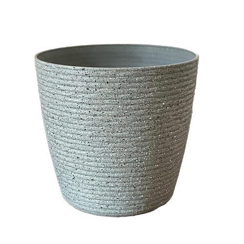 Round Cement Pot