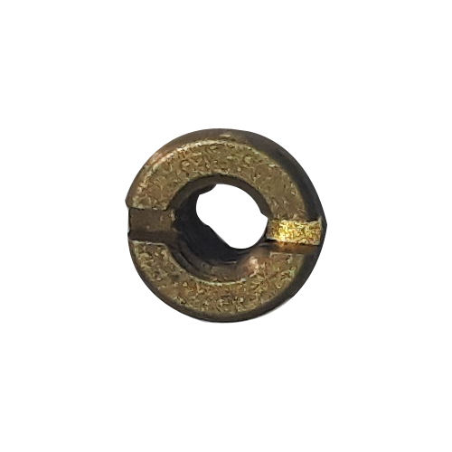 Round Shape Brass Slotted Nut